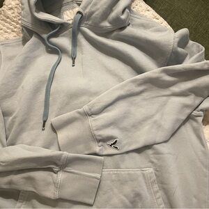 American Eagle Light Blue Hoodie